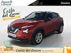 Nissan Juke - 1.0 DIG-T N-Connecta *Two-tone kleur*Trekhaak*Apple carplay & Androidauto*Lichtmetalen wie