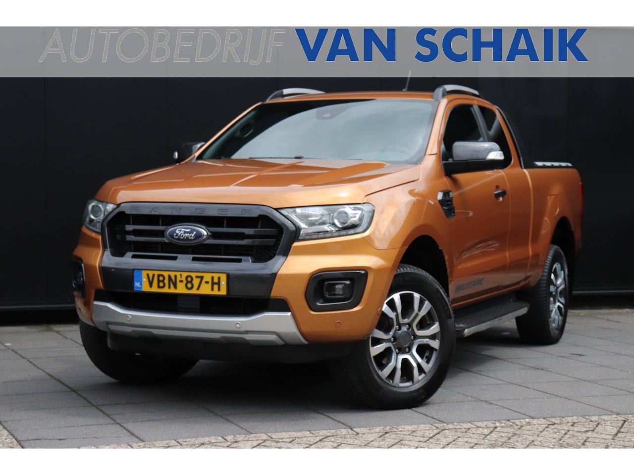 Ford Ranger - 2.0 EcoBlue Wildtrak Supercab 213 PK | LEDER | AUTOMAAT | TREKHAAK | NAVIGATIE - AutoWereld.nl