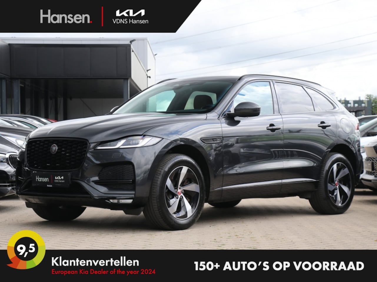 Jaguar F-Pace - 2.0 P400e PHEV S I Trekhaak I Leder I Meridian - AutoWereld.nl