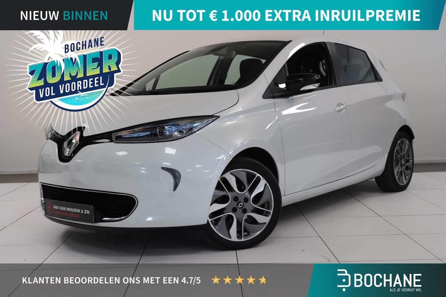 Renault Zoe - R240 Intens 22 kWh (Huur Accu) | Camera | Climate control | Cruise control | Key less | - AutoWereld.nl
