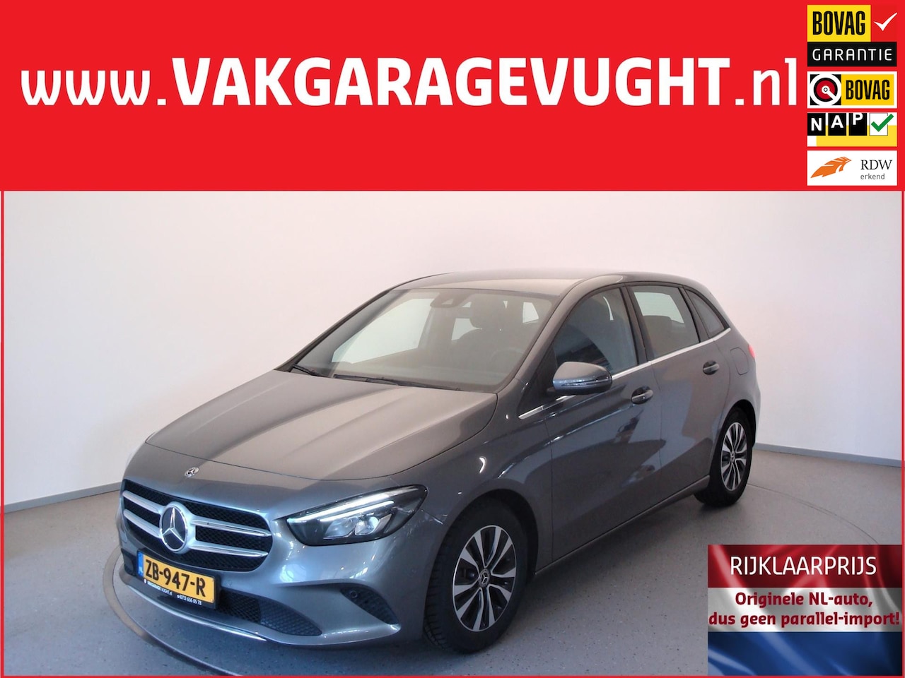 Mercedes-Benz B-klasse - 180 136pk Business Solution Plus AUTOMAAT - AutoWereld.nl