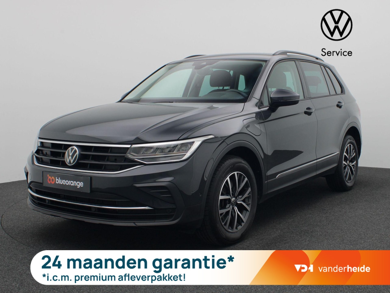 Volkswagen Tiguan - 1.4 life eHybrid 245PK DSG full led, adaptive cruise met travel assist,  side assist, keyl - AutoWereld.nl
