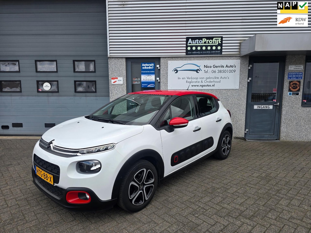Citroën C3 - 1.2 PureTech S&S Feel Edition Top Staat!!! - AutoWereld.nl