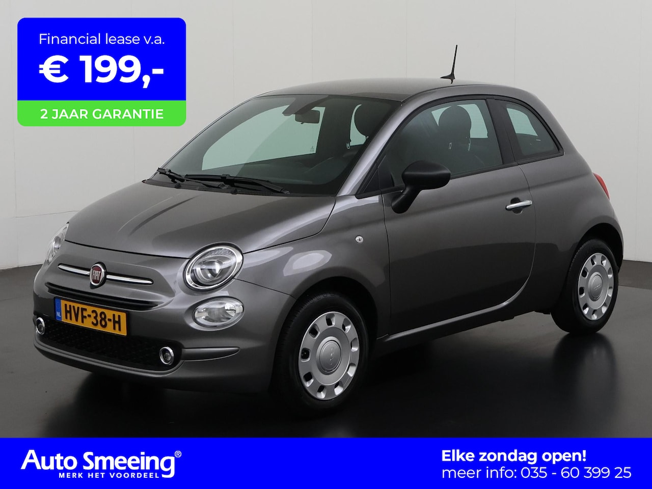 Fiat 500 - 1.0 Hybrid | Apple/Android Carplay | Parkeersensor | Zondag Open! - AutoWereld.nl