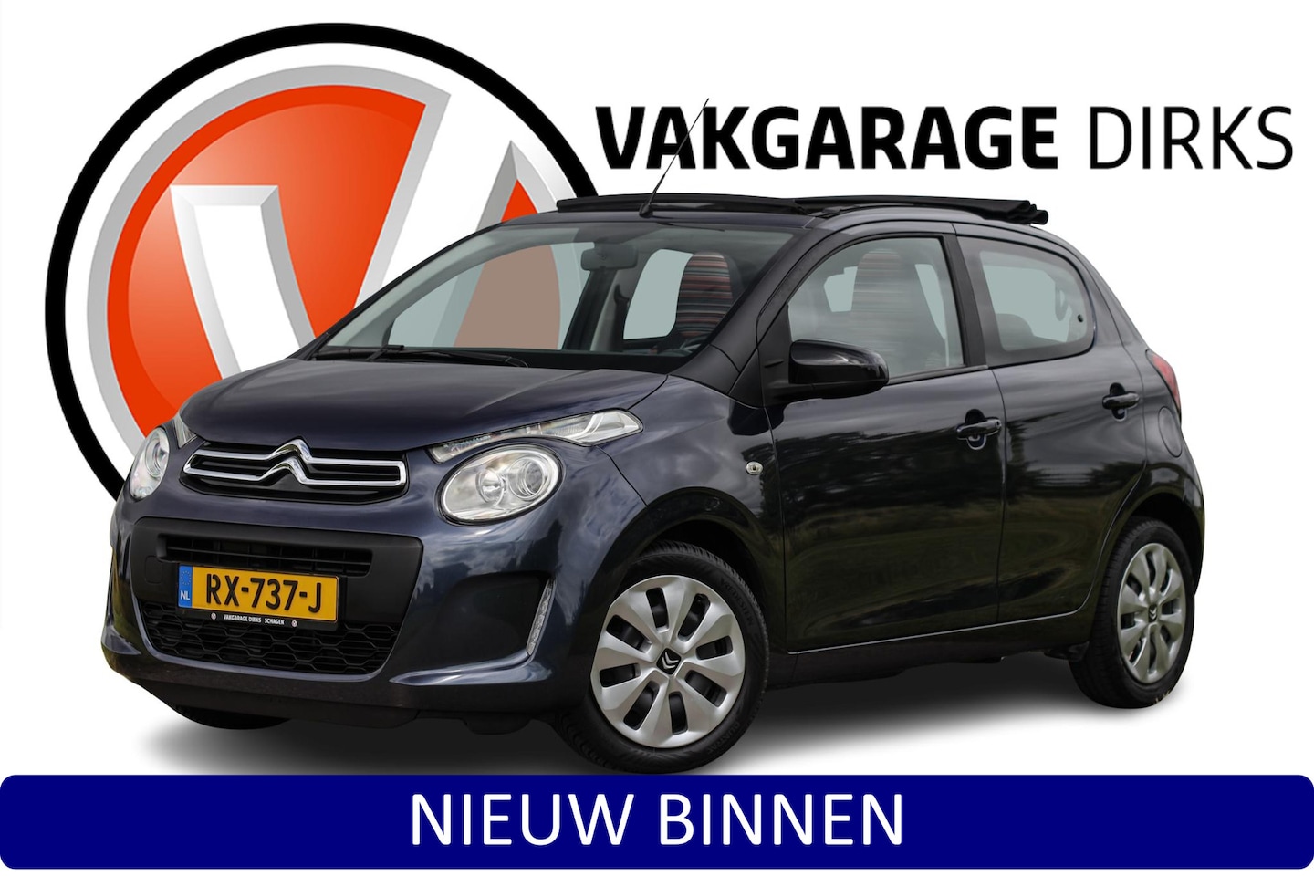 Citroën C1 - 1.0 e-VTi Airscape ✅ Cabrio ✅ Airco ✅ Camera - AutoWereld.nl