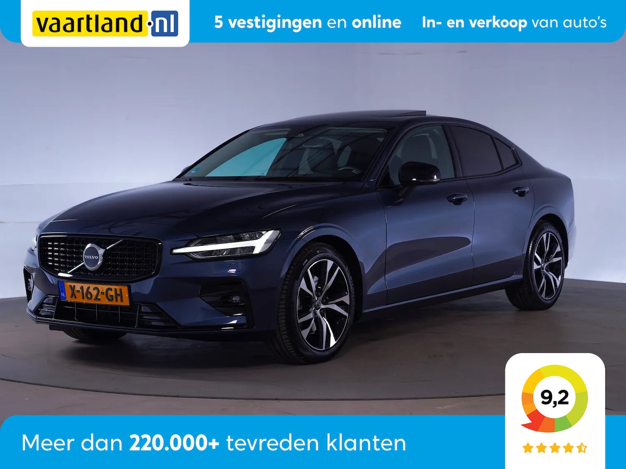 Volvo S60 - 2.0 B4 197pk MHEV Plus Dark Aut. [ Panorama H/K Leder ] - AutoWereld.nl