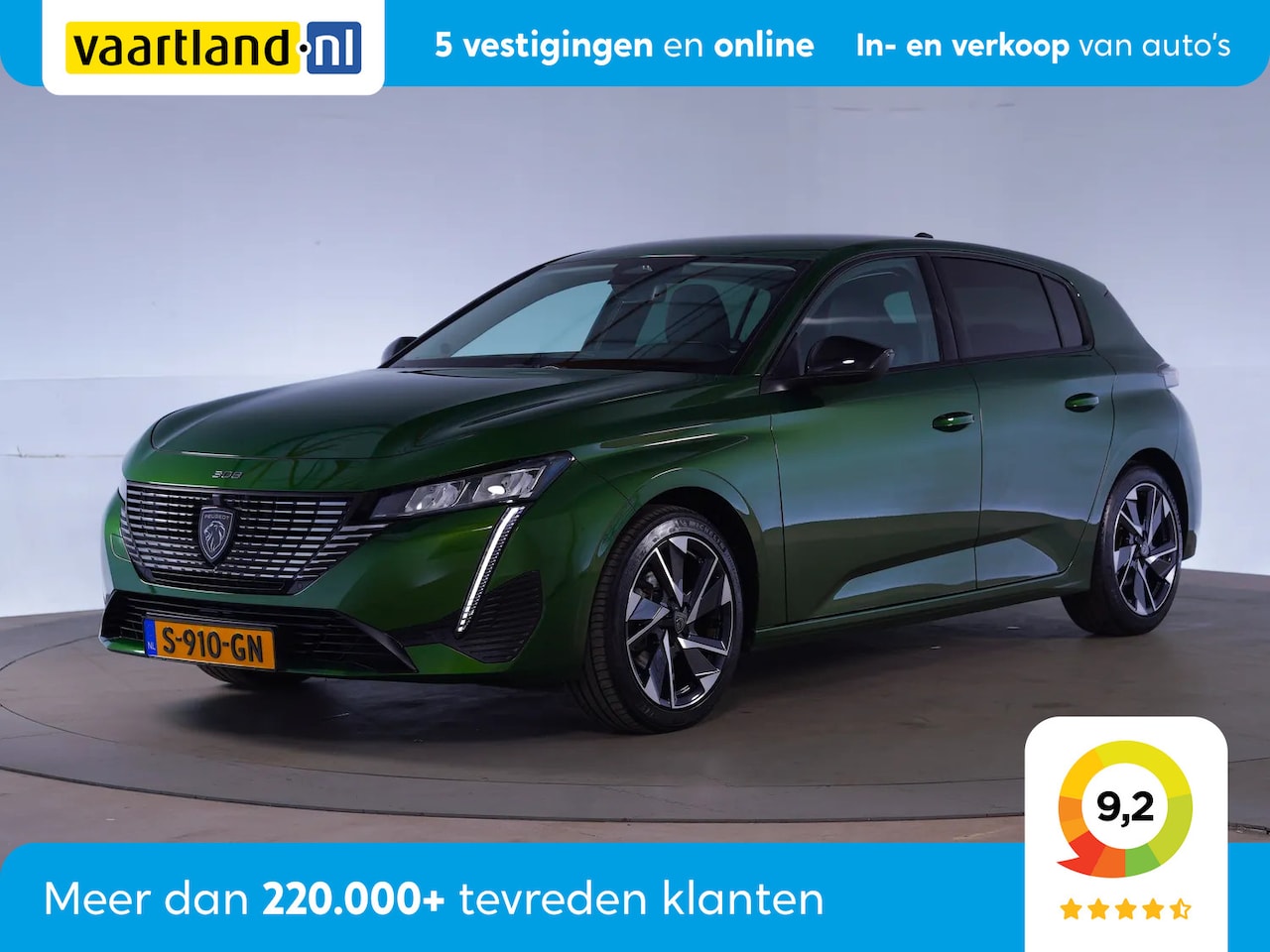 Peugeot 308 - 1.2 PureTech Allure Pack Business [ Navi Camera Sportstoelen Half-leder ] - AutoWereld.nl