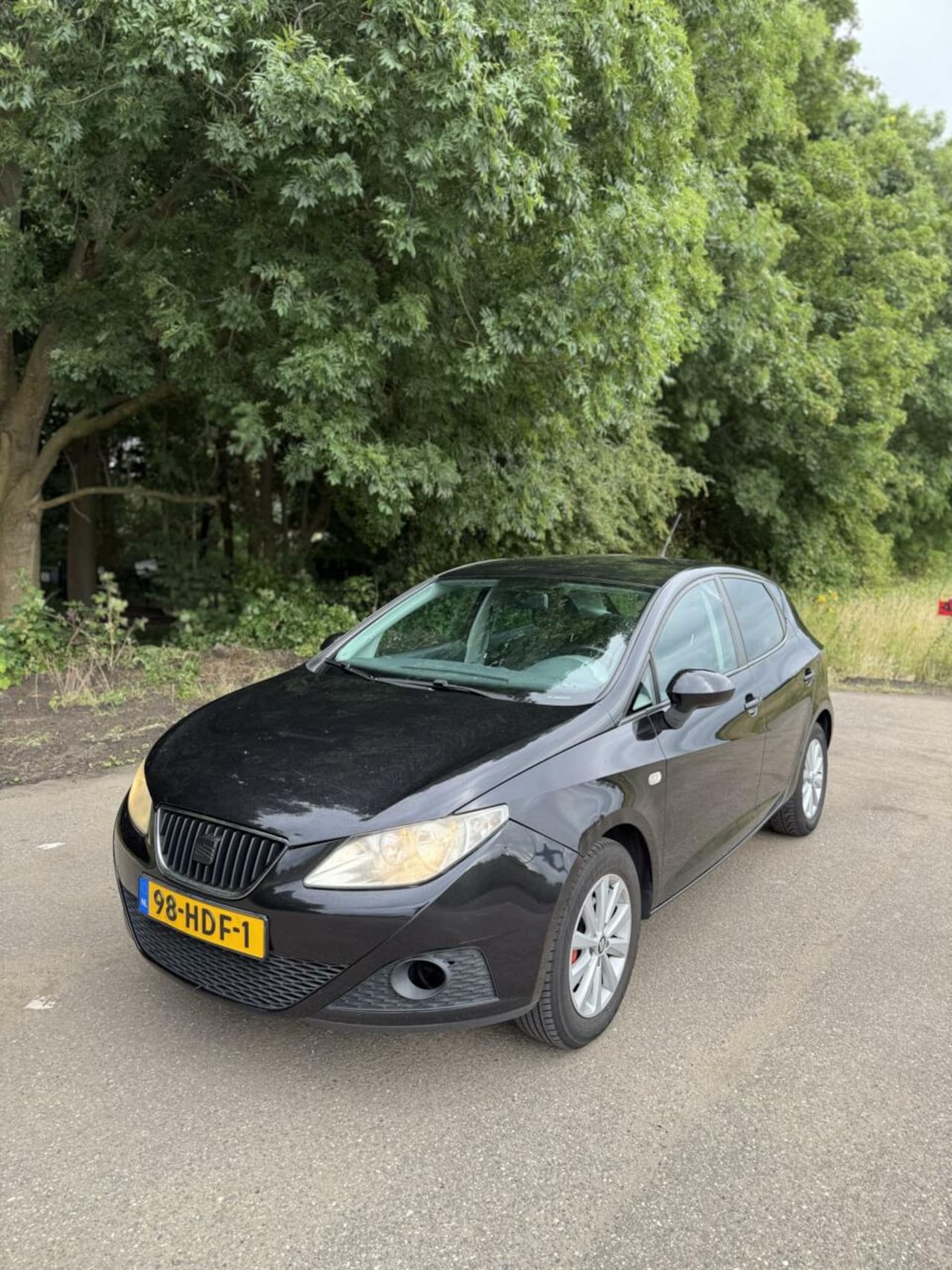 SEAT Ibiza - 1.4 5-deurs Zwart Airco Cruise Aux Elek pakket - AutoWereld.nl