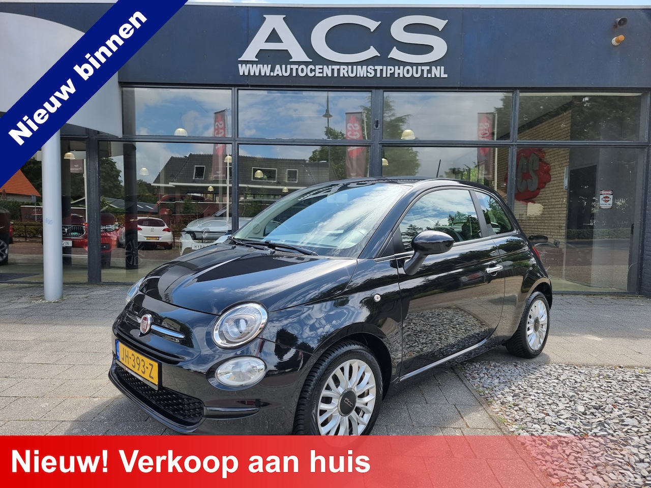 Fiat 500 - 0.9 TwinAir Turbo Popstar ORIGINEEL HOLLANDSE AUTO - AutoWereld.nl