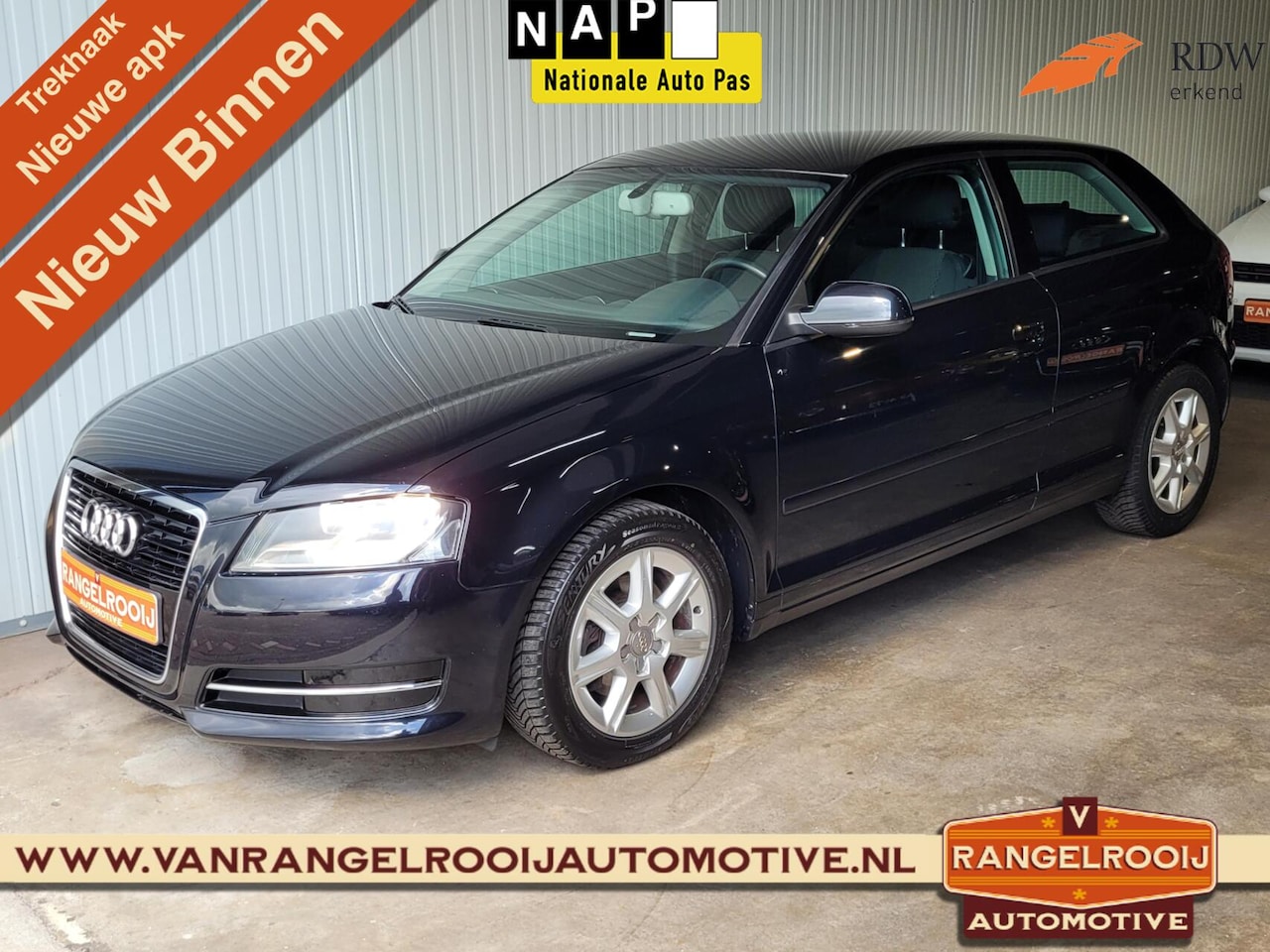 Audi A3 - 2.0 TDI Ambiente 2.0 TDI Ambiente, trekhaak, airco, cruise, 16" lmv - AutoWereld.nl
