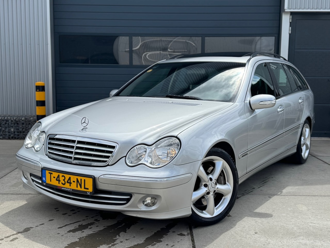 Mercedes-Benz C-klasse Combi - 200 K. Sport AUT / CRUISE / CLIMA / LEDER - AutoWereld.nl
