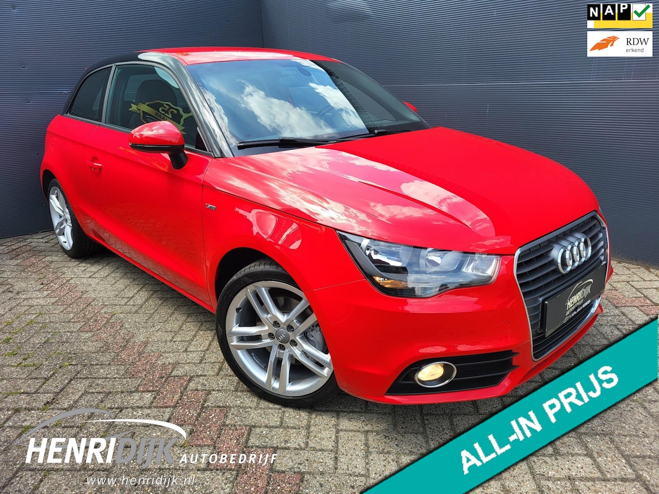 Audi A1 - 1.4 TFSI Pro Line S-Line Leder / Stoelverw / Navi / AC / Cruise - AutoWereld.nl