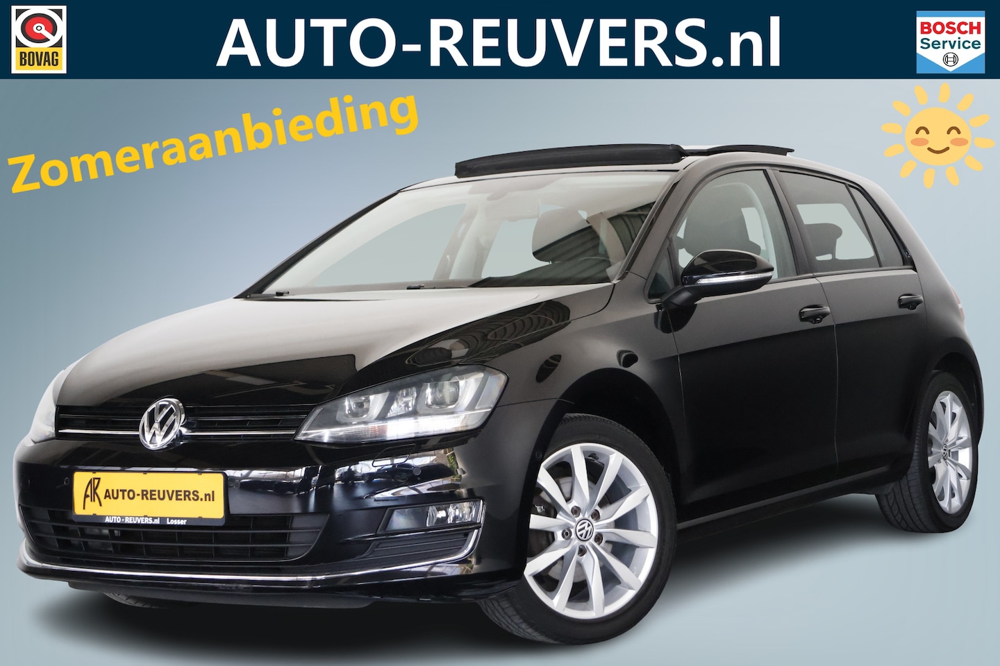 Volkswagen Golf - 1.4 TSI Highline / Opendak / Bi-Xenon / Navi / Afn trekhaak - AutoWereld.nl