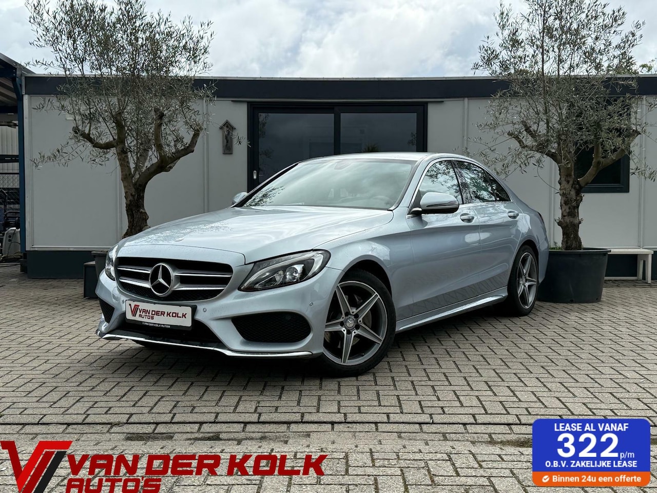Mercedes-Benz C-klasse - AMG Pakket Navi Cruise Climate Sensoren - AutoWereld.nl