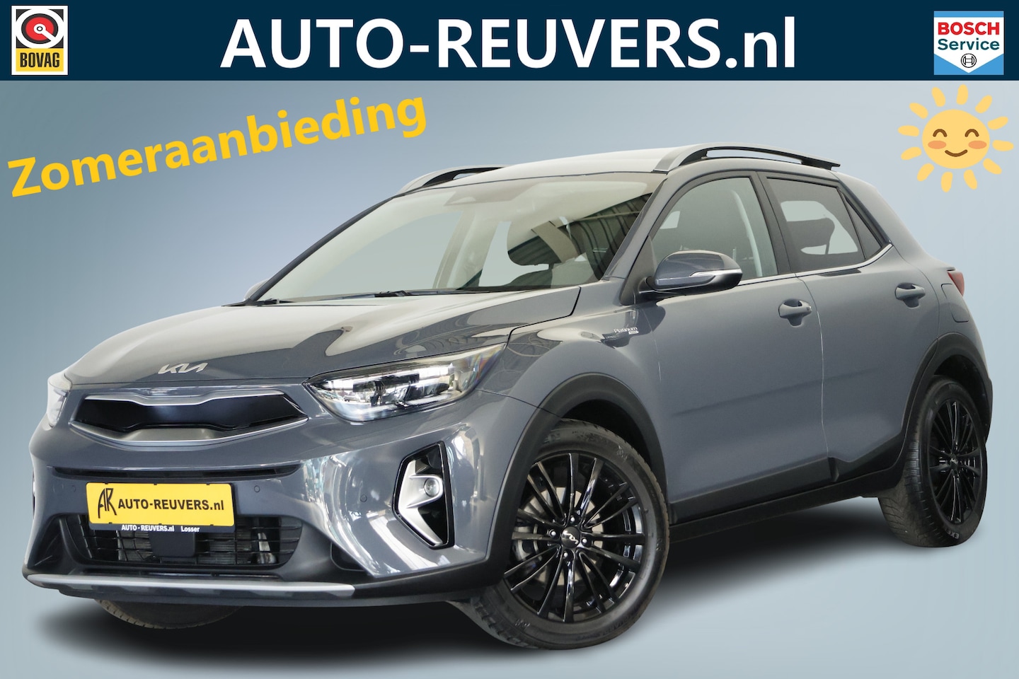 Kia Stonic - 1.0 T-GDI MHEV DynamicLinePlus / Opendak / LED / Navi / CarPlay / Camera - AutoWereld.nl