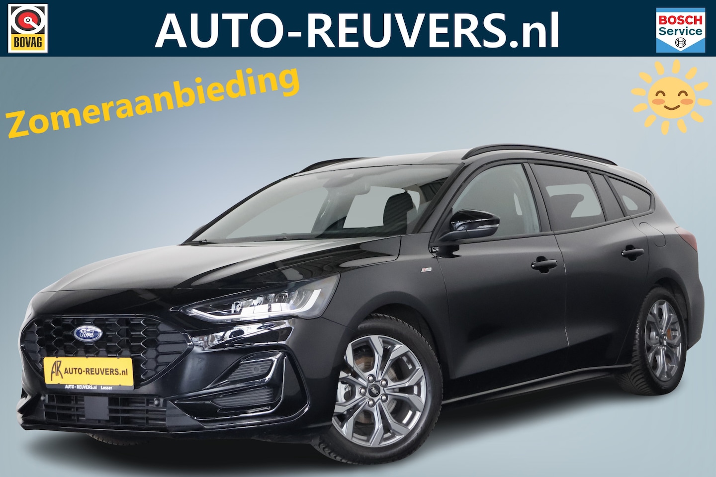 Ford Focus Wagon - 1.0 EcoBoost 155 pK Hybrid ST Line / LED / Navi / ACC / Cam / CarPlay - AutoWereld.nl