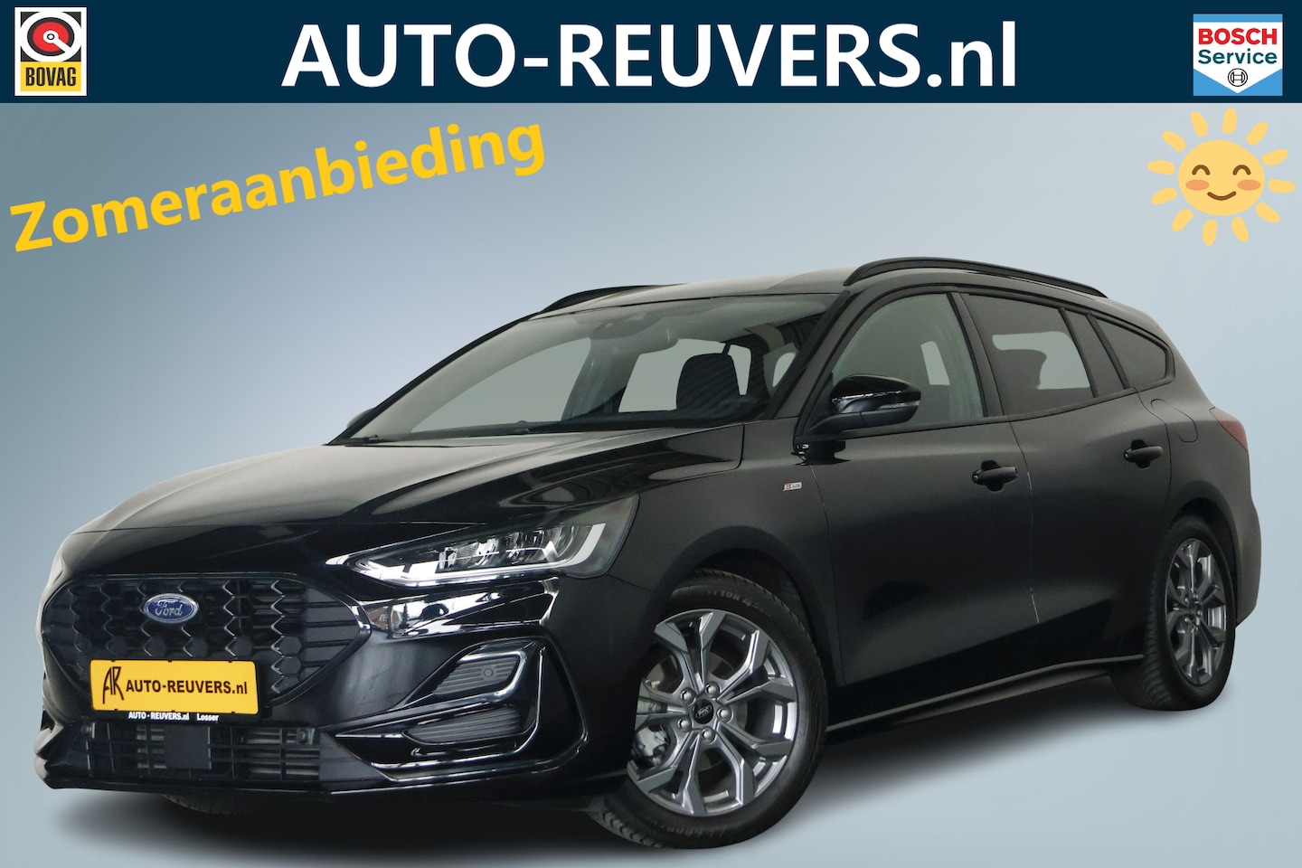Ford Focus Wagon - 1.0 EcoBoost Hybrid ST Line / LED / Navi / CarPlay / ACC / Blis / Camera - AutoWereld.nl