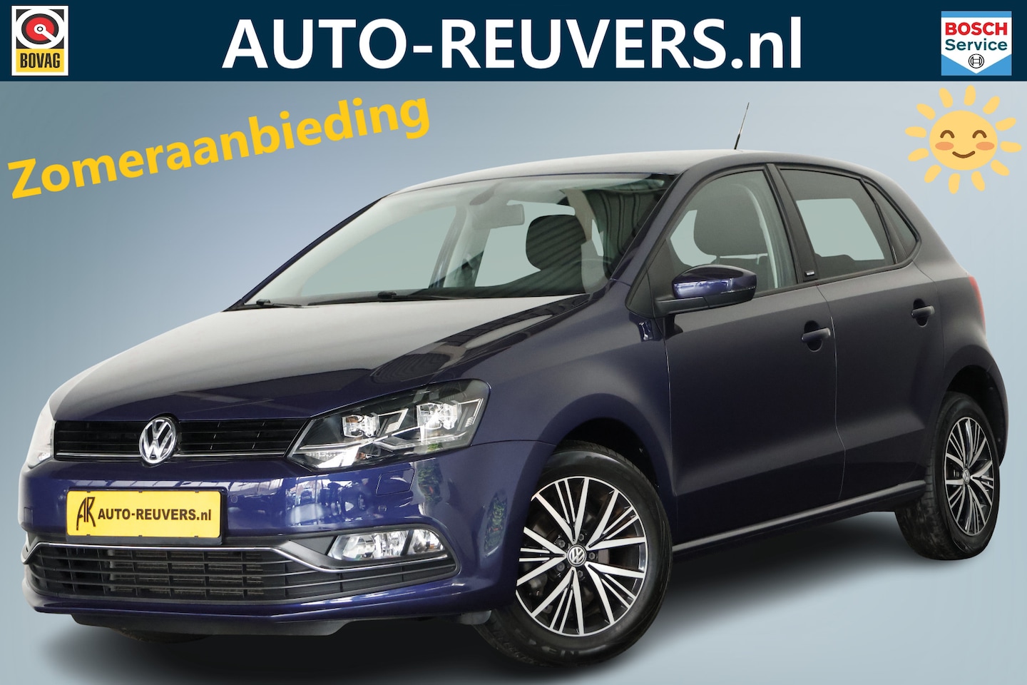 Volkswagen Polo - 1.0 Allstar / LED / 5 deurs / Clima / Stoelverwarming - AutoWereld.nl