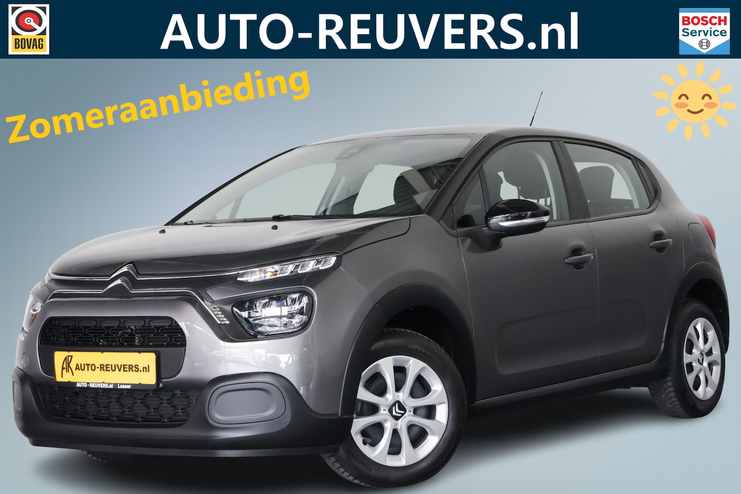 Citroën C3 - 1.2 PureTech Feel / LED / Cruisecontrol / Bluetooth / 4S banden - AutoWereld.nl