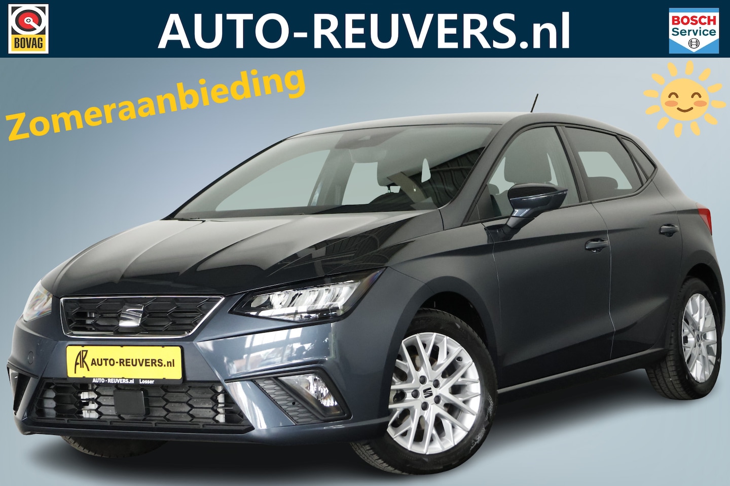 SEAT Ibiza - 1.0 EcoTSI FR Anniversary / LED / Navi / Clima / Cruisecontrol / CarPlay - AutoWereld.nl