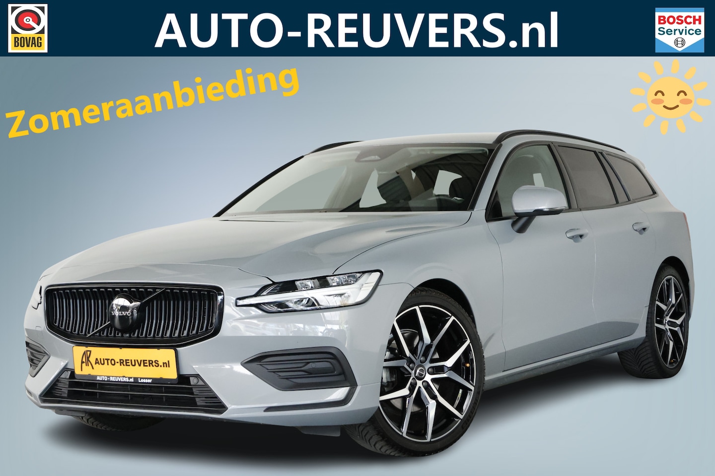 Volvo V60 - 2.0 B3 Edition / LED / Leder / Pilot Assist / CarPlay / DAB - AutoWereld.nl