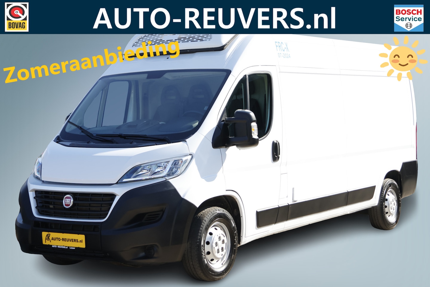 Fiat Ducato - 35 2.3 MultiJet L3H2 Koelwagen / Laadklep / Nachtkoeling / Navi / Camera / Cruisecontrol - AutoWereld.nl