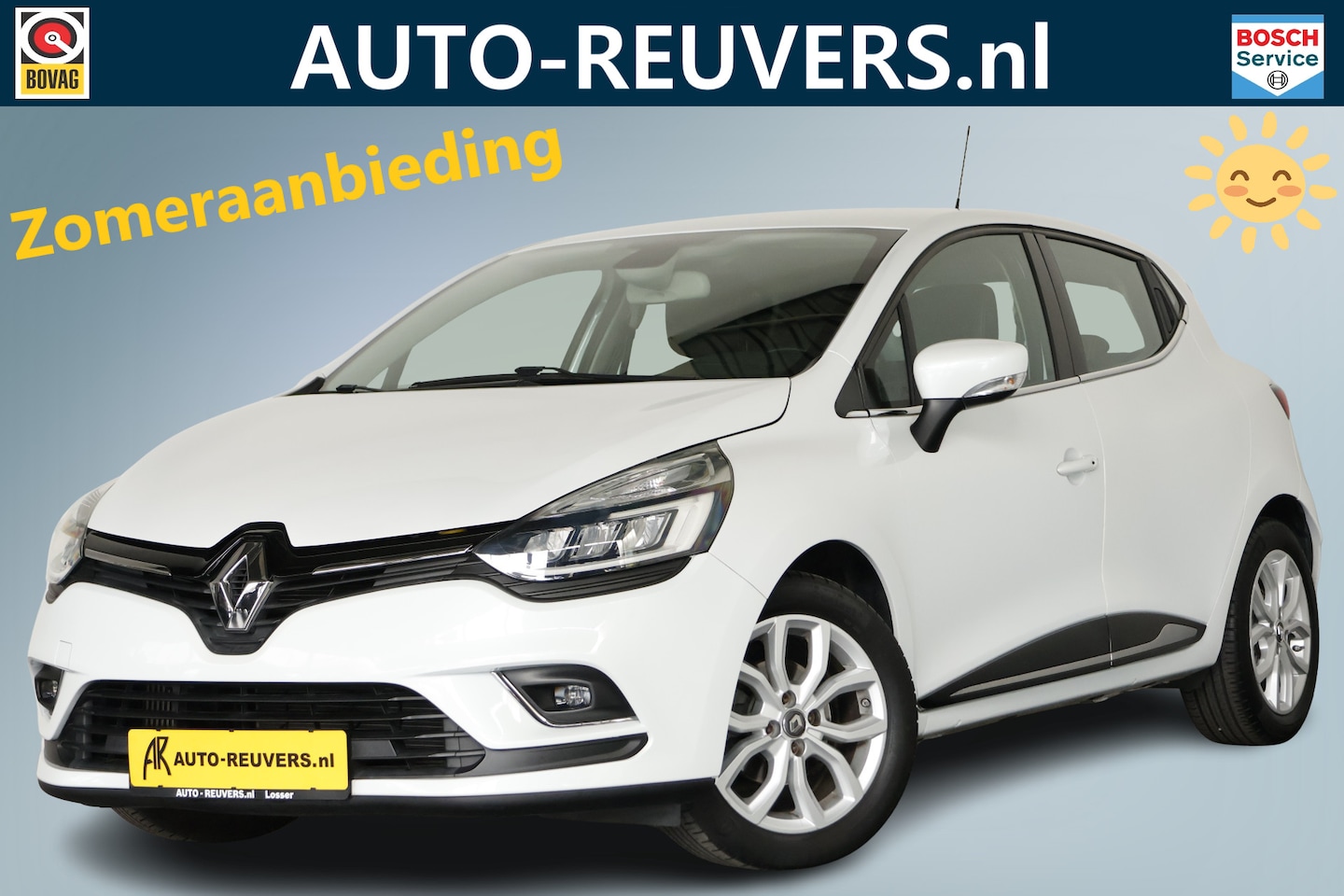 Renault Clio - 1.2 TCe Intens / Navi / Cruise / LED / Half Leder / LMV - AutoWereld.nl