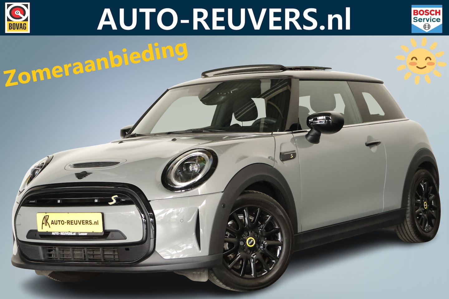 MINI Mini-Electric - MINI Electric Collection 33 kWh / Opendak / Leder / HUD / ACC / CarPlay - AutoWereld.nl