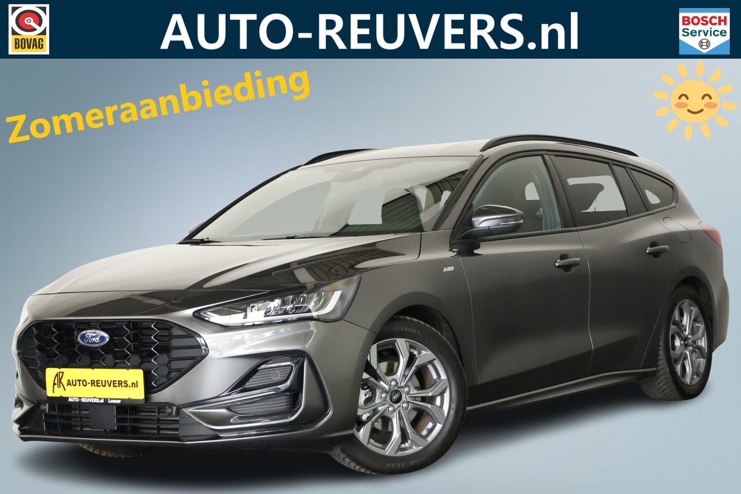 Ford Focus Wagon - 1.0 EcoBoost Hybrid ST Line / LED / ACC / Navi / CarPlay / Camera - AutoWereld.nl