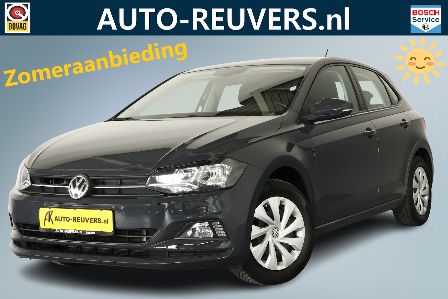 Volkswagen Polo - 1.0 TSI Comfortline / Navi / CarPlay / Adaptieve Cruisecontrol / Airco - AutoWereld.nl