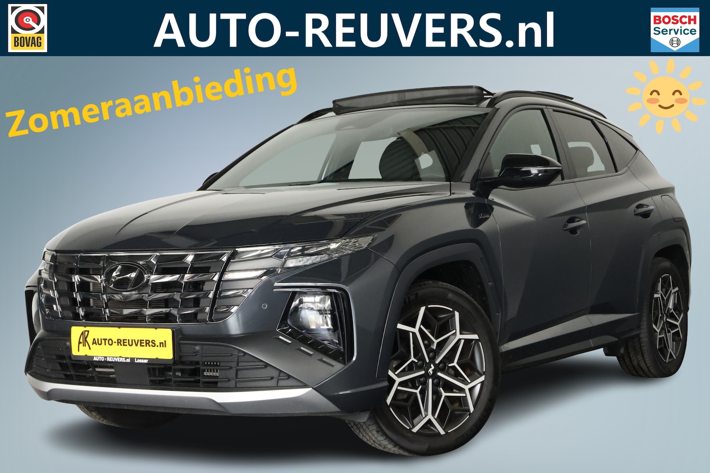 Hyundai Tucson - 1.6 T-GDI PHEV N Line 4WD Panorama / Opendak / Leder / LED / ACC / CarPlay - AutoWereld.nl