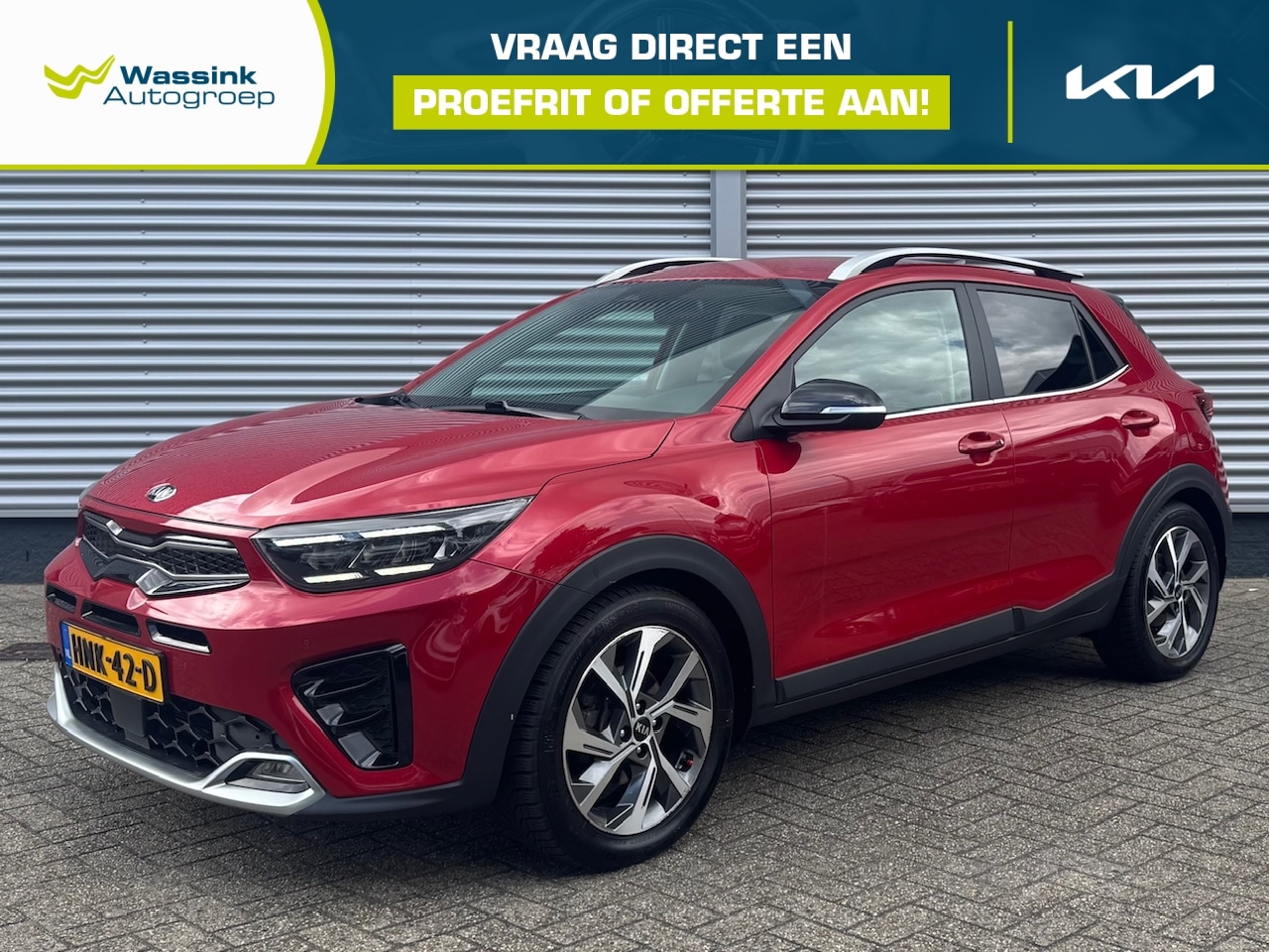 Kia Stonic - 1.0 T-GDi 100pk GT-PlusLine I Dodehoekdetectie | Sensoren | Adaptive Cruise Control | - AutoWereld.nl