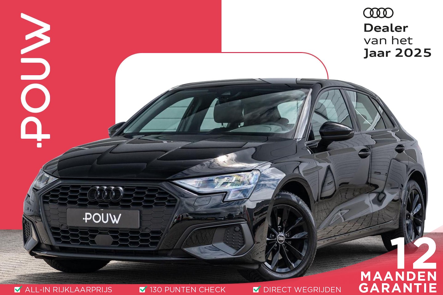 Audi A3 Sportback - 30 TFSI 110pk S-tronic Pro Line | Apple Carplay/Android Auto - AutoWereld.nl