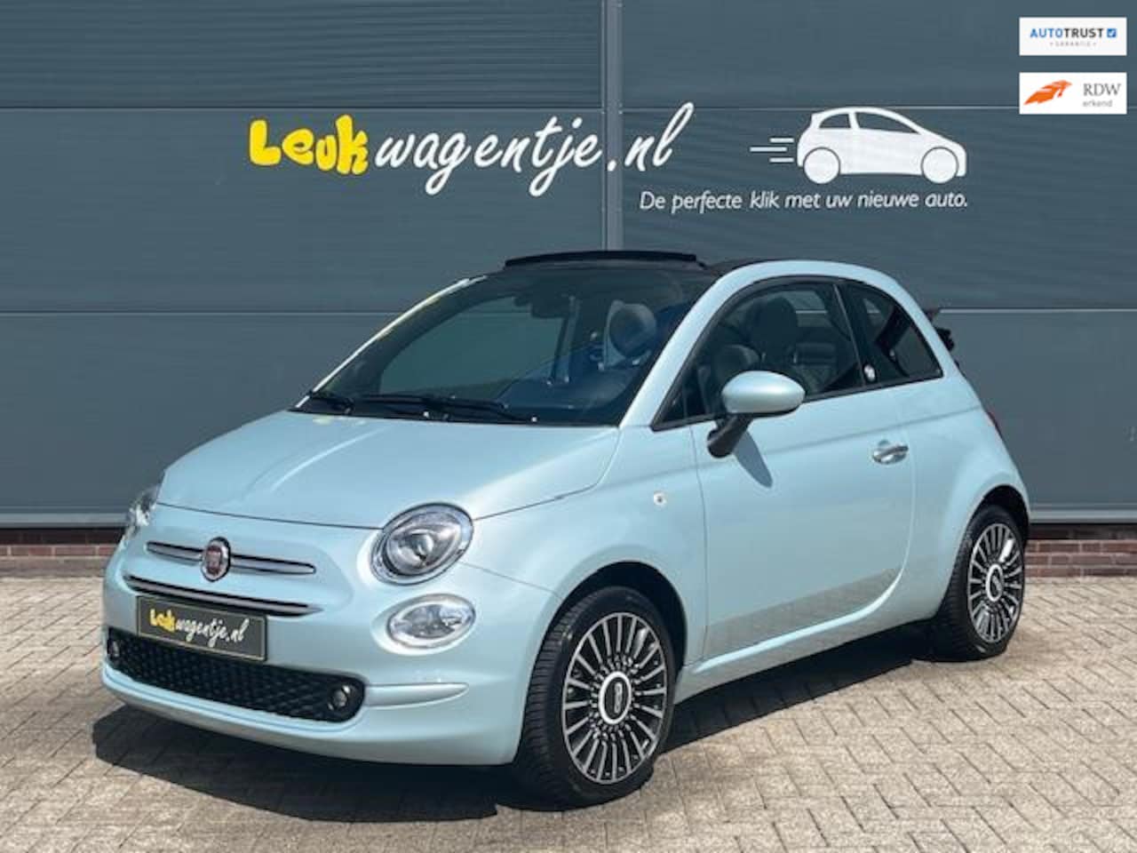 Fiat 500 C - 1.0 Hybrid Launch Edition Cabrio *slechts 2794 km - AutoWereld.nl