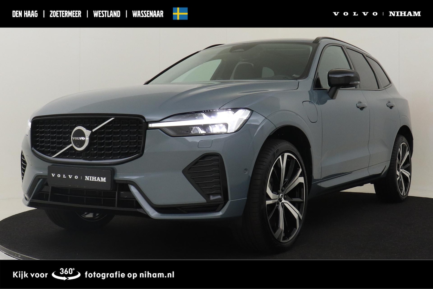 Volvo XC60 - T8 RECHARGE AWD ULTIMATE DARK -PANO.DAK|360°CAM|BOWERS&WILKINS|21"|GEVENT.LEDER+MASSAGE - AutoWereld.nl