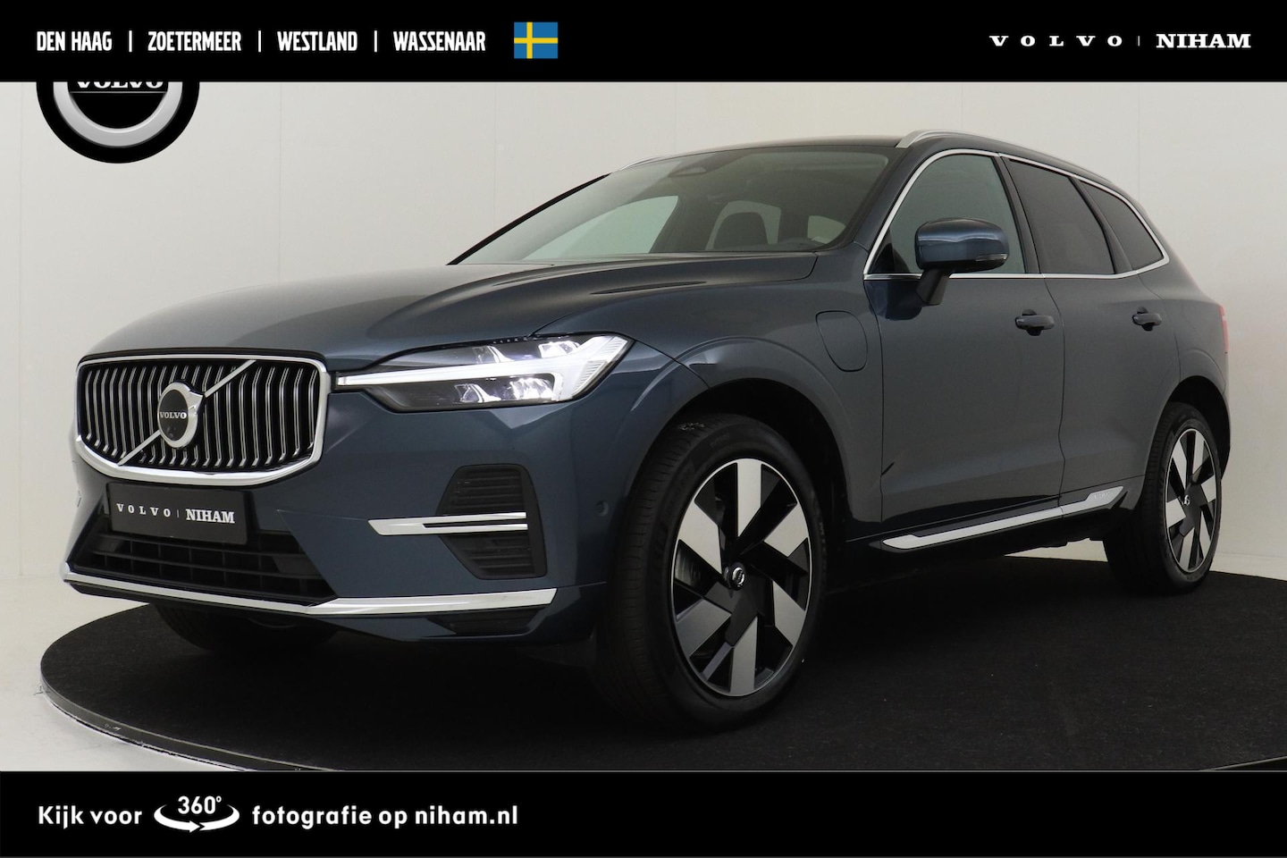 Volvo XC60 - T8 PLUG-IN HYBRID AWD PLUS BRIGHT -PANO.DAK|HARMAN/KARDON|360°CAM|20"|BLIS - AutoWereld.nl