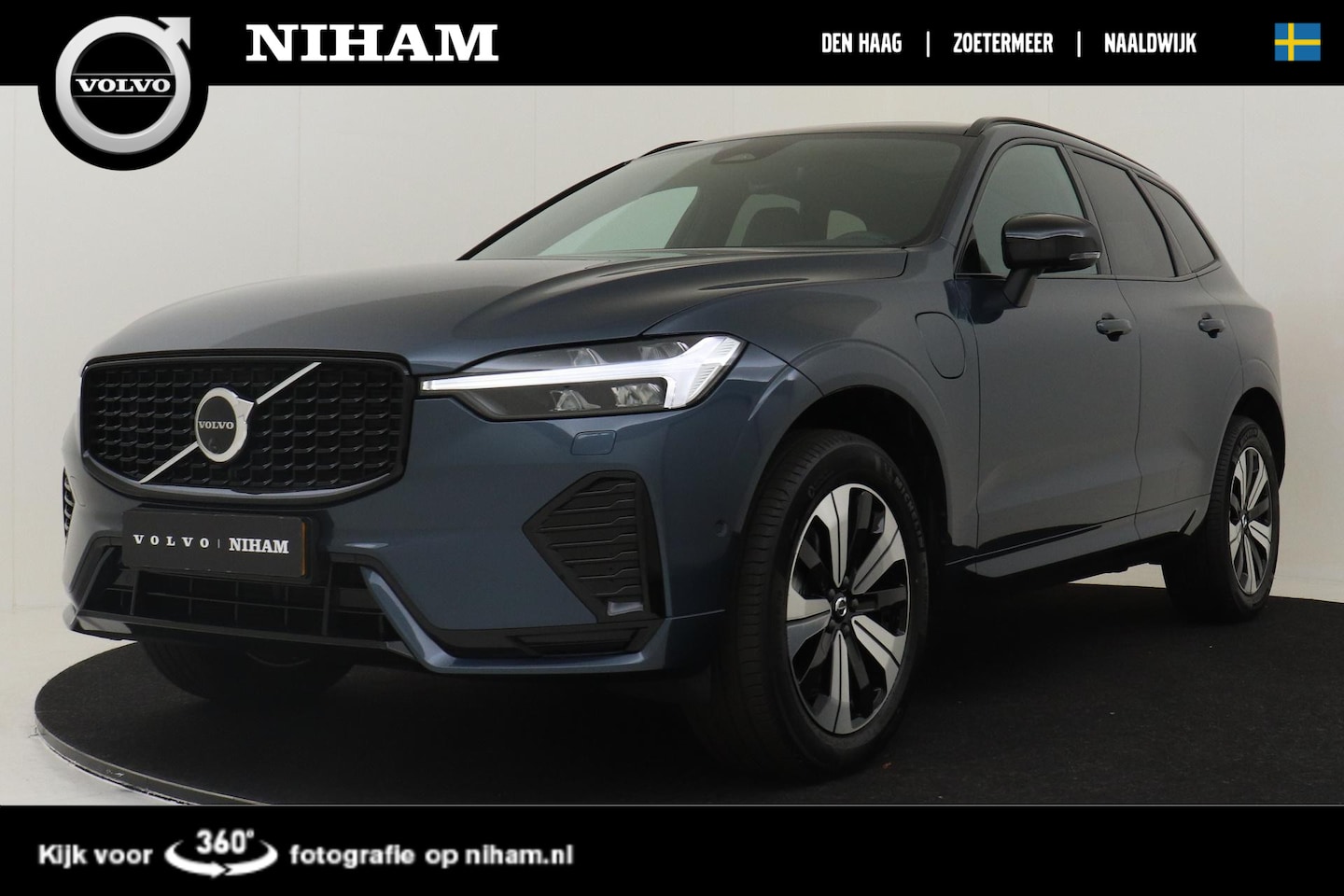 Volvo XC60 - T6 PLUG-IN HYBRID AWD PLUS DARK -PANO.DAK|HARMAN/KARDON|360°CAM|VERW.VOORRUIT|ADAP.LED - AutoWereld.nl