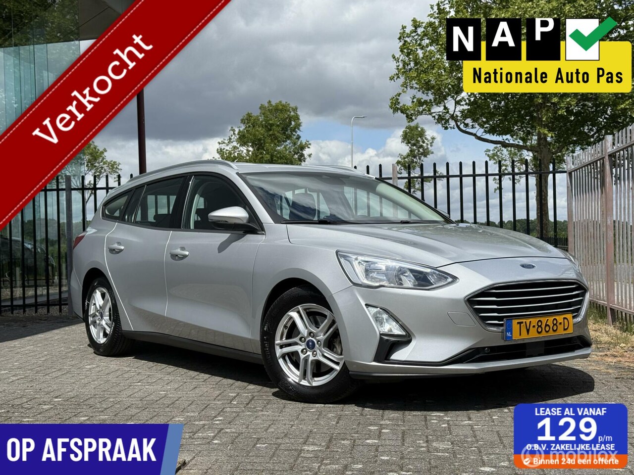 Ford Focus Wagon - 1.0 EcoBoost|Rijklaar incl beurt - AutoWereld.nl