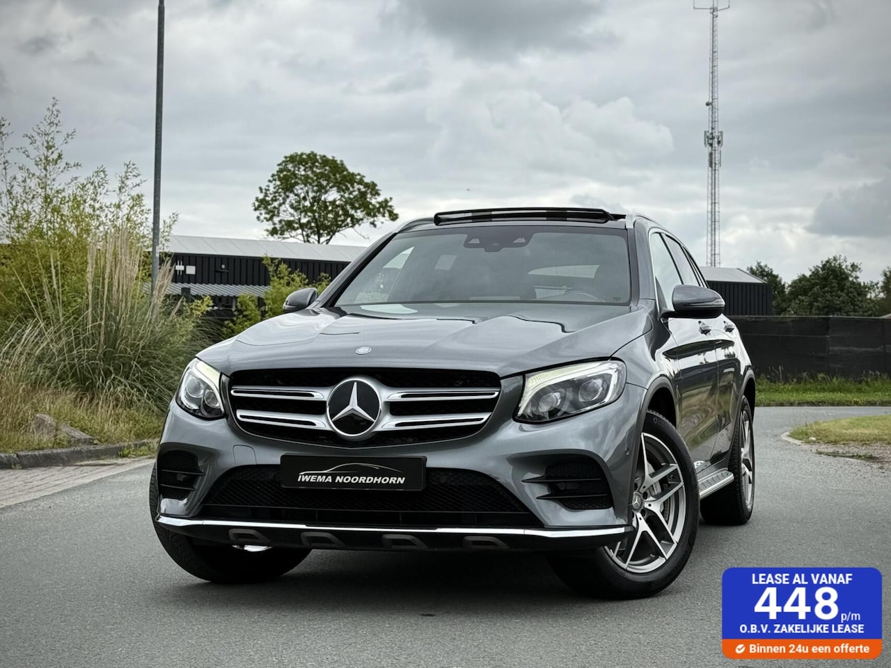 Mercedes-Benz GLC-klasse - 250 d 4MATIC AMG Panoramadak|Distronic|Sfeerverlichting|Head Up|Camera|Leer - AutoWereld.nl