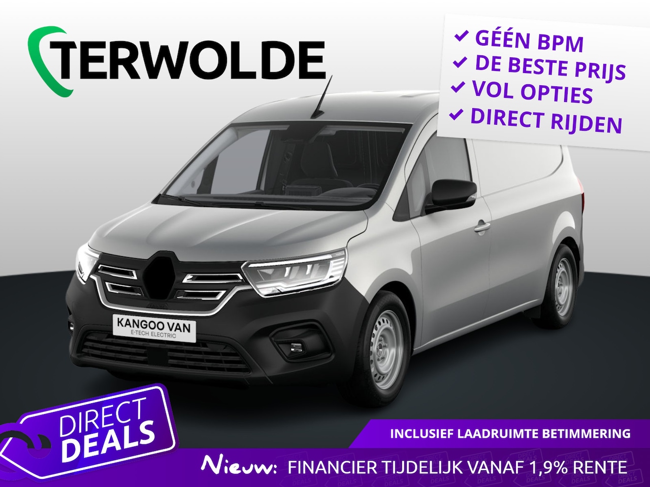Renault Kangoo - Advance | Cruise control en snelheidsbegrenzer | Elektrisch bedienbare ramen (met sneltoet - AutoWereld.nl