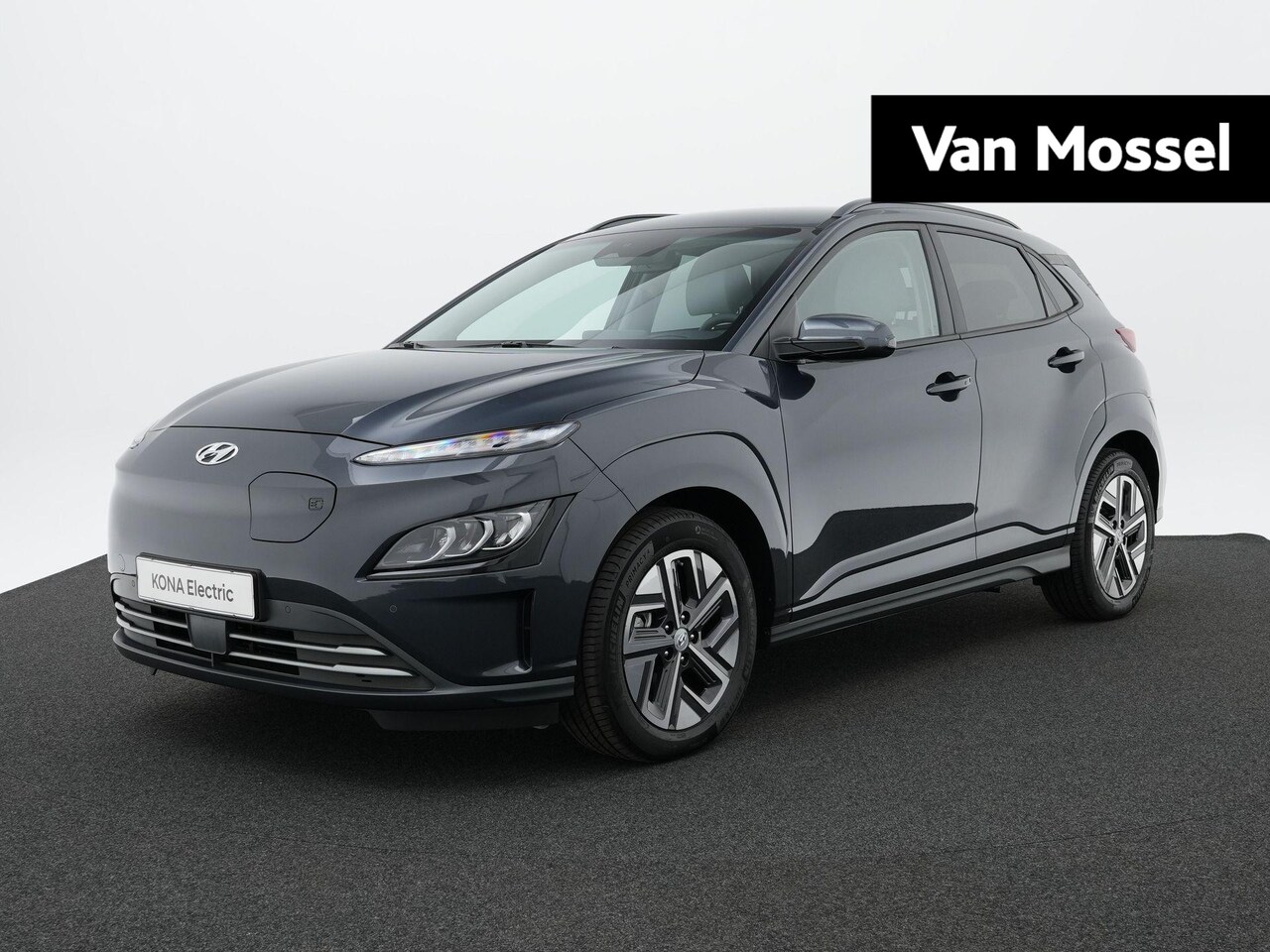 Hyundai Kona Electric - EV Business 64 kWh | Lederen bekleding | elektrische stoel bediening | Draadloze telefoonl - AutoWereld.nl