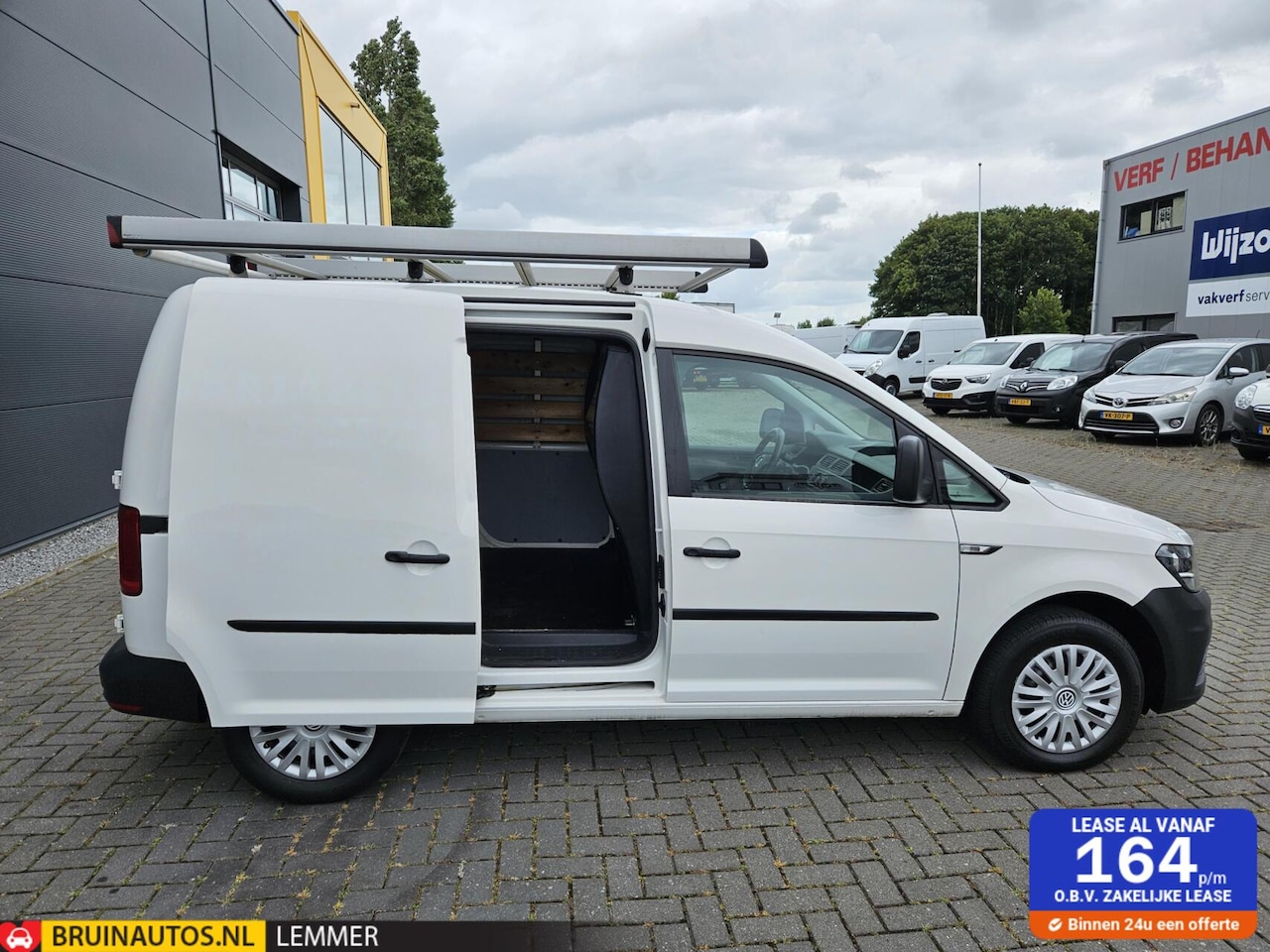 Volkswagen Caddy - 2.0 TDI L1H1 Airco imperiaal EU 6 lage km - AutoWereld.nl