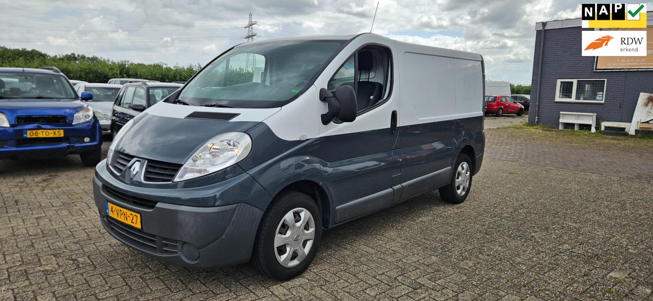 Renault Trafic - Vivaro 2.0 dCi T27 L1H1 Eco Euro5 Trekhaak Nieuwe apk - AutoWereld.nl