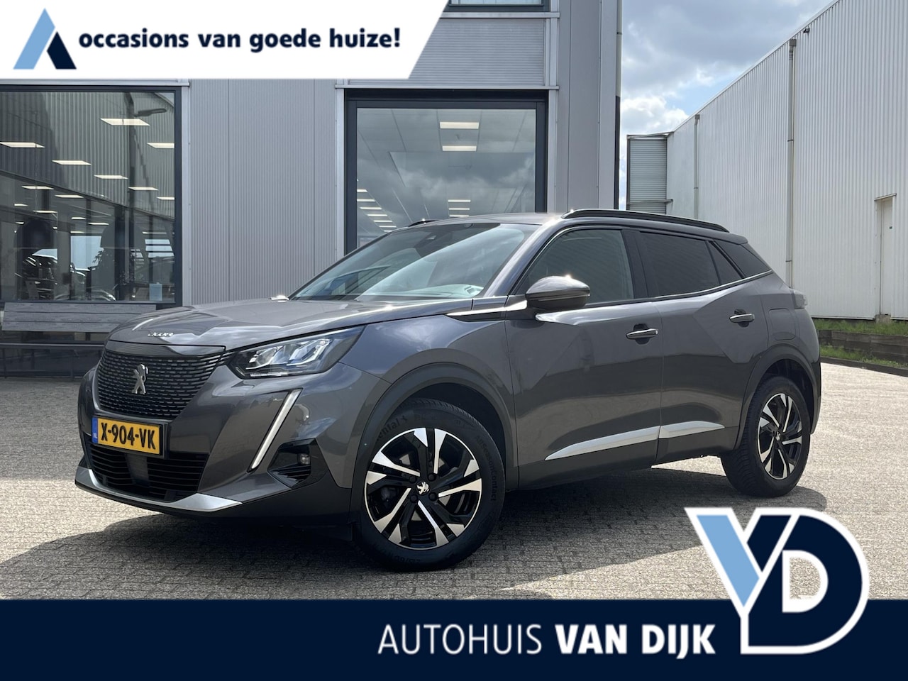 Peugeot 2008 - 1.2 PureTech Allure Pack | Adapt. Cruise/Clima/Stoelverw./17"/All Season Banden/Apple CarP - AutoWereld.nl