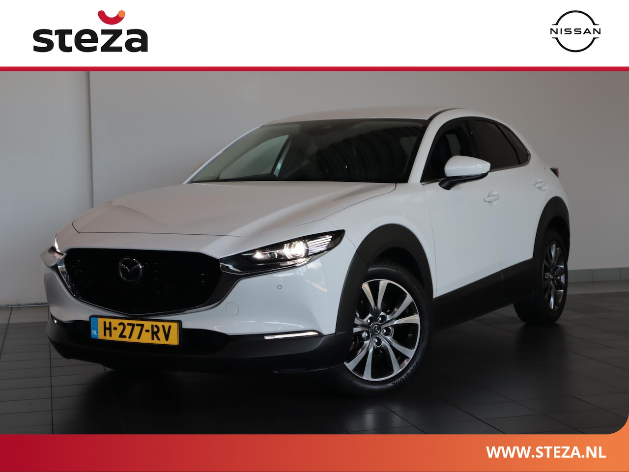 Mazda CX-30 - 2.0 e-SkyActiv-X M Hybrid Luxury Cruise control adaptief / Camera / Automaat - AutoWereld.nl