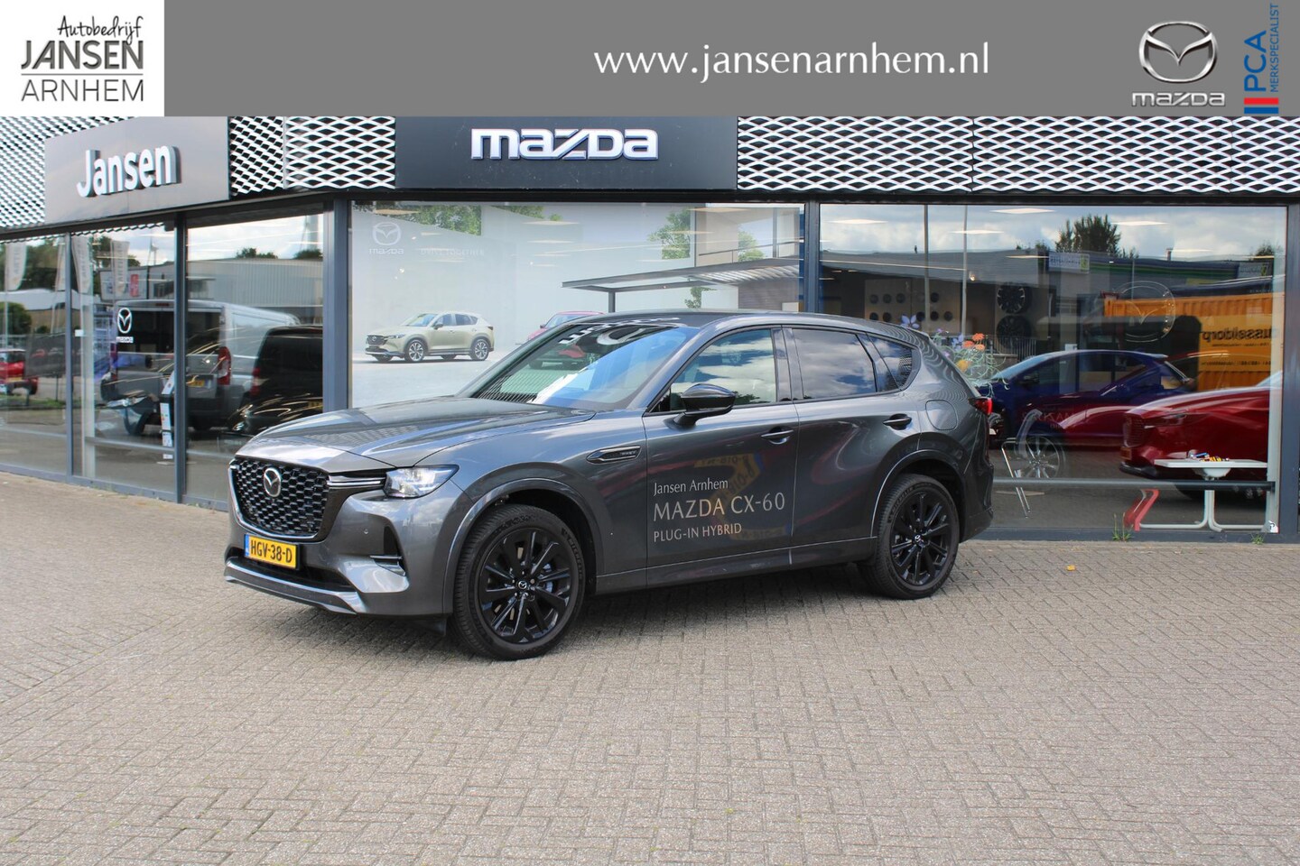 Mazda CX-60 - 2.5 e-SkyActiv PHEV Homura Business Edition Demovoordeel € 8.100,-, Keyblocker & klasse 3 - AutoWereld.nl