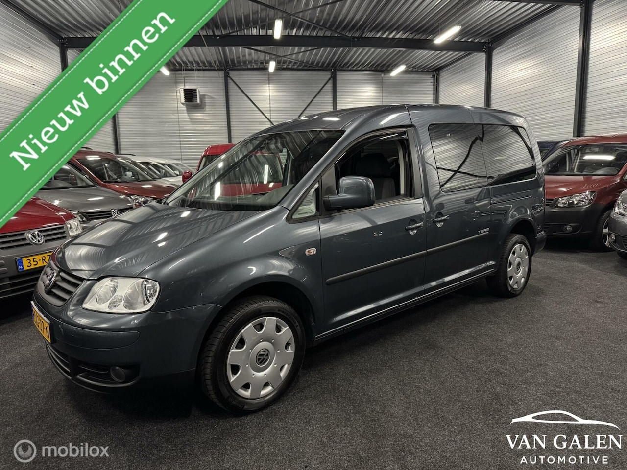 Volkswagen Caddy Maxi - 1.6 Comfortline Airco|Trekhaak|NETJES! - AutoWereld.nl