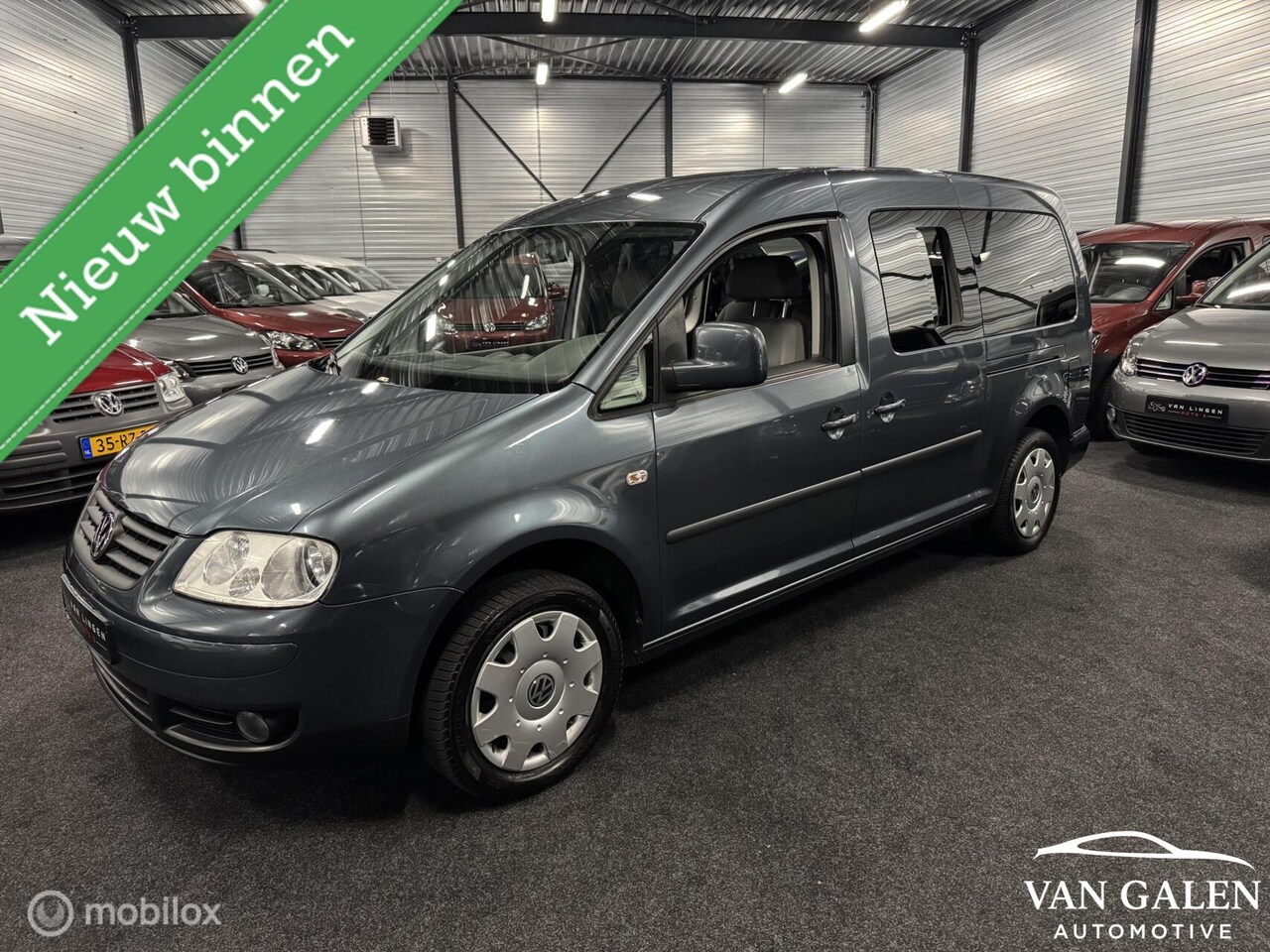 Volkswagen Caddy Maxi - 1.6 Comfortline Airco|Trekhaak|Apk Nw - AutoWereld.nl