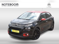 Citroën C3 - 1.2 PureTech S&S Shine I 110PK I NAVIGATIE I ACHTERUITRIJCAMERA I AMBIANCE RED I ZWARTE L.