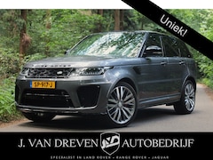Land Rover Range Rover Sport - 5.0 V8 SC SVR 576 PK Facelift Carbon Pano, Cruis, Airco, Stoelverw voor + achter